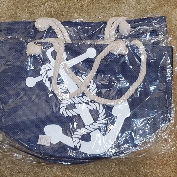 XL Anchor Tote/Beach Bag - Picture 8 of 11